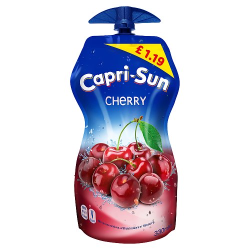 Capri Sun Cherry £1.19 PMP 330ml