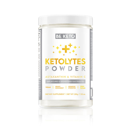 BeKeto Keto Electrolytes Powder Unflavoured 200g
