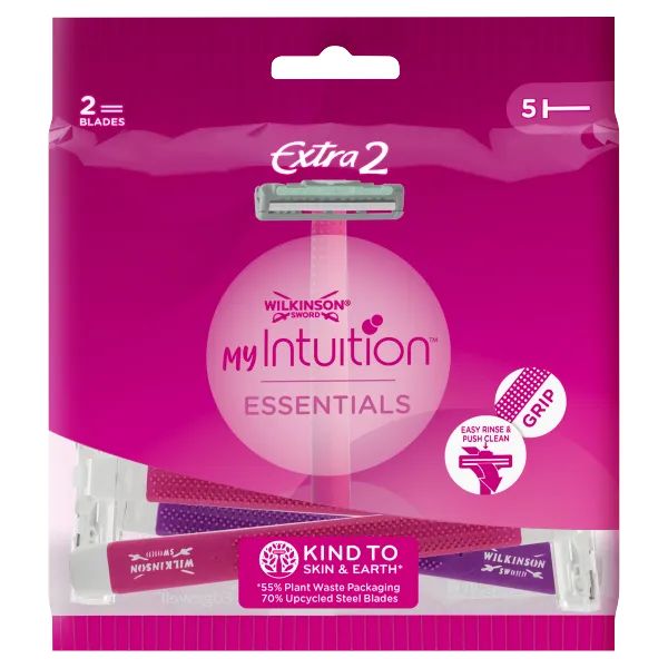 Wilkinson Sword Female Extra Essentials Disposable Razor, x 5 Per Pack