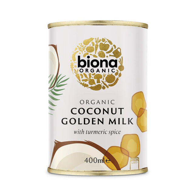 Biona Organic Golden Coconut Milk With Turmeric 400ml