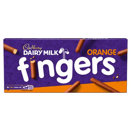 Cadbury Chocolate Orange Fingers 114g