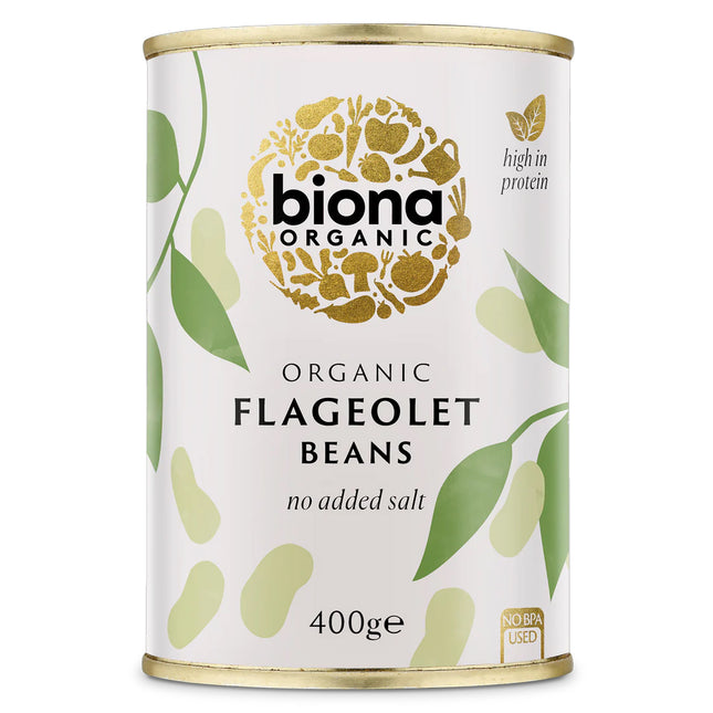Biona Organic Flageolet Beans 400g