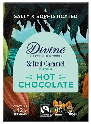 Divine Chocolate Salted Caramel Hot Chocolate 250g