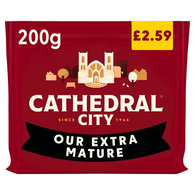 Cathedral City Extra Mature Cheddar PMP £2.59 200G