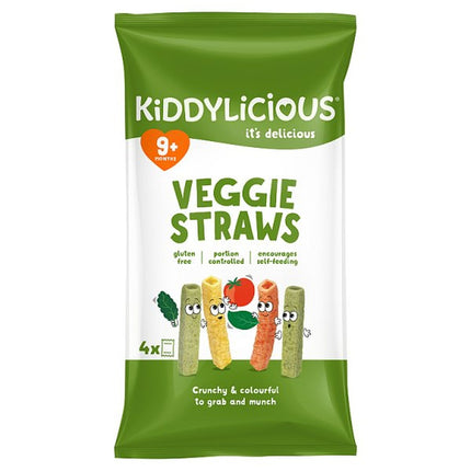 Klicious Kiddylicious Veggie Straws 4X12G