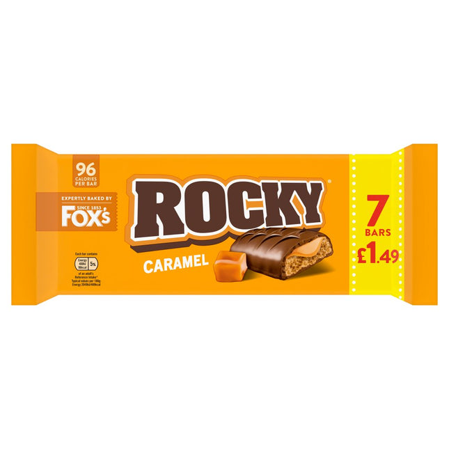 Foxs Rocky Caramel £1.49 19gx7PK