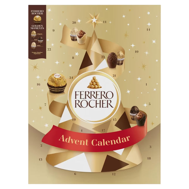 Ferrero Rocher & Goldene Momente Advent calendar 258g