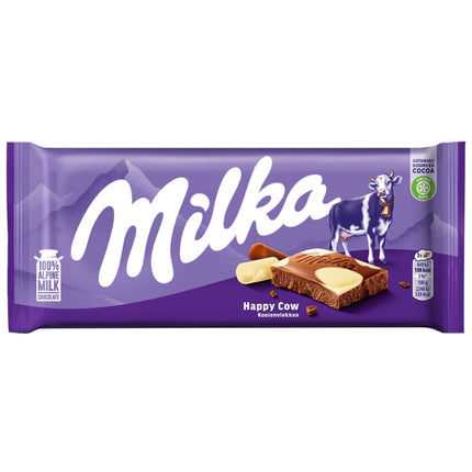 Milka Milk & White 90g