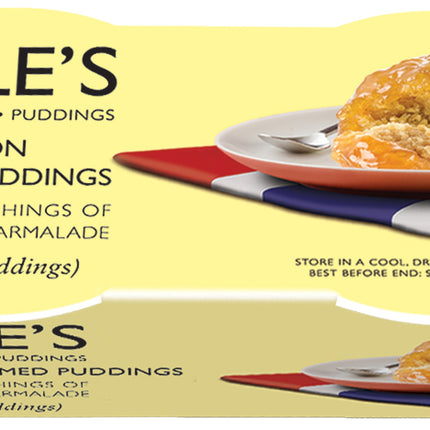 Cole's Lemon Steamed Pudding Twin Pack 110g