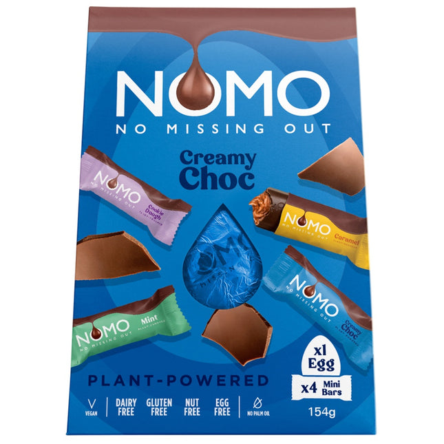 NOMO Creamy Egg & Mini Bars 154g