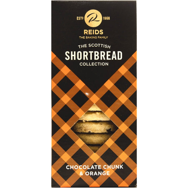 Reids Chocolate Chip & Orange Shortbread 150g