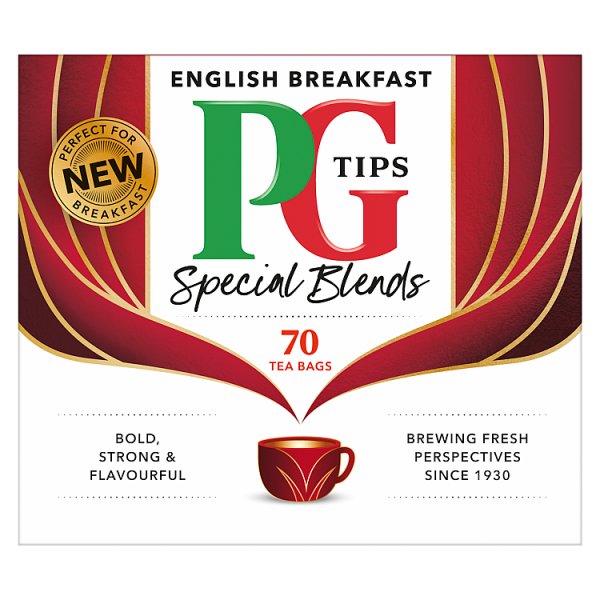 PG Tips 70s Bags Bags Special Blends English Breakfast 175g