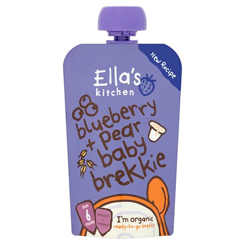 Ella's Kitchen Baby Brekkie - B'berry + Pear 100g