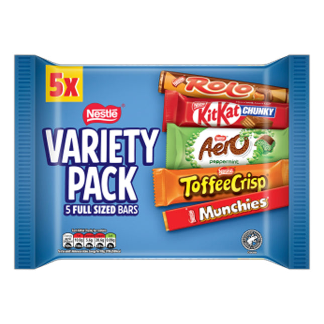 Nestle Variety Milk Chocolate Bar Multipack 218g