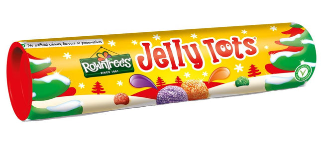 Rowntrees Jelly Tots Giant Tube 115G