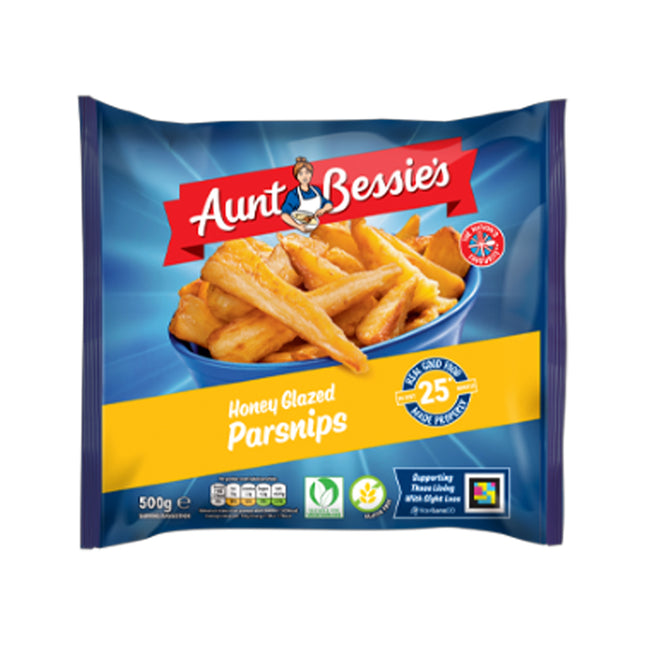 Aunt Bessies Roasted Parsnips 500G