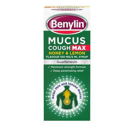 Benylin Mucus Cough Max Honey Lemon 150ml