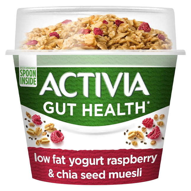 Activia Raspberry Chia Topper 165G
