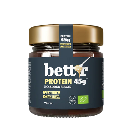 Bett'r Cashew And Vanilla Protein Spread With No Added Sugar 250G