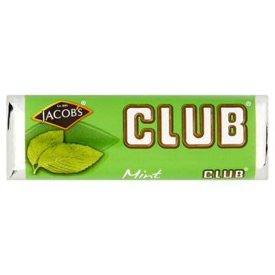 McVitie's Club Mint Chocolate Biscuit Bars 60 x 22g