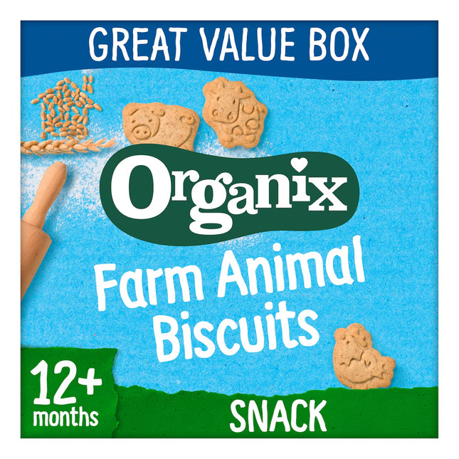 Organix Farm Animal Biscuits 100g