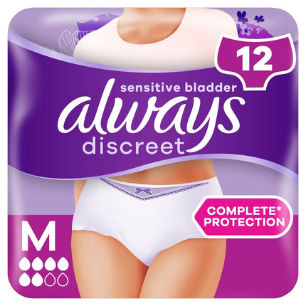 Always Discreet Pants Normal Medium 12ct