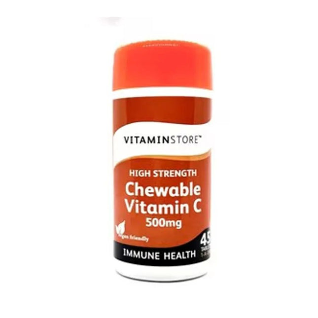Vitamin Store Vitamin C 500Mg Chewab Tablets 45s