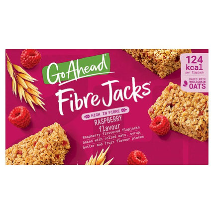 McVitie's Go Ahead Fibre Jacks Raspberry Snack Bars Multipack 118.9g