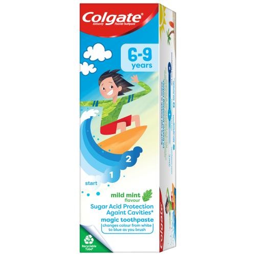 Colgate Toothpaste Kids Mild Mint 6+ 50ml