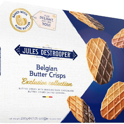 Jules Destrooper Butter Crisps Exclusive Collection 200g
