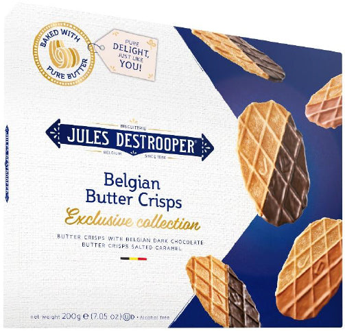 Jules Destrooper Butter Crisps Exclusive Collection 200g