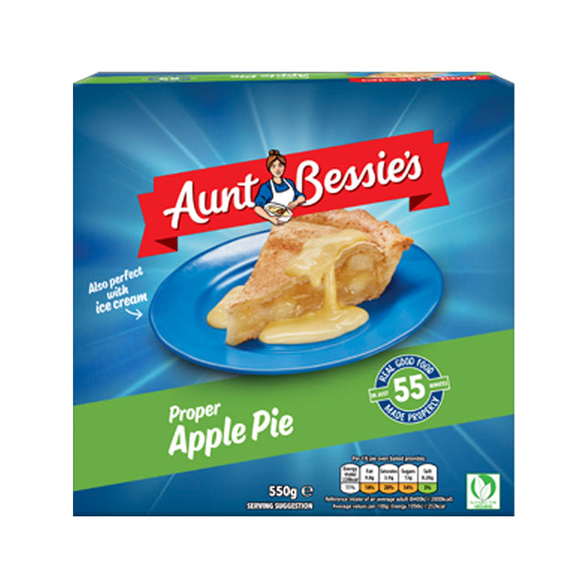 Aunt Bessies Family Apple Pie 550G