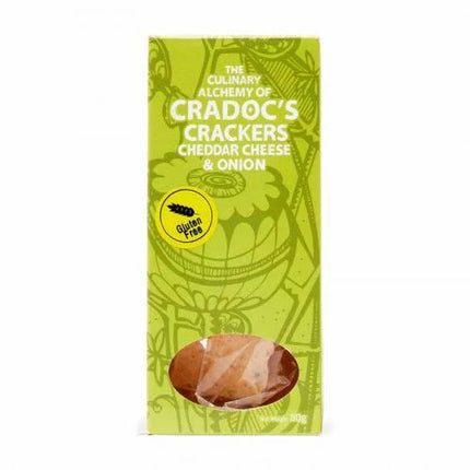 Cradocs Gluten-free Cheddar and Chives Cracker 80g