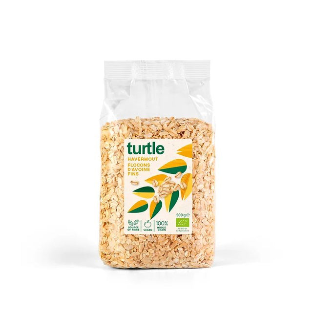 Turtle Organic Rolled Oats Small 500g