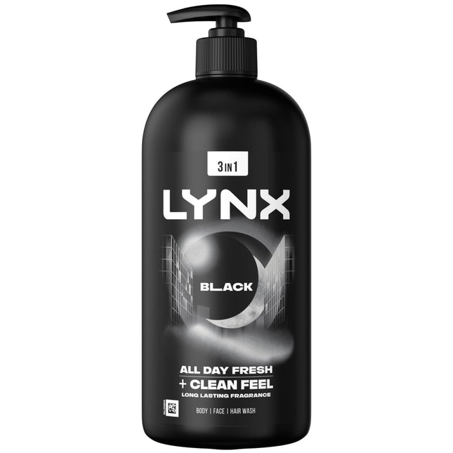 Lynx Shower Gel Black 900ml