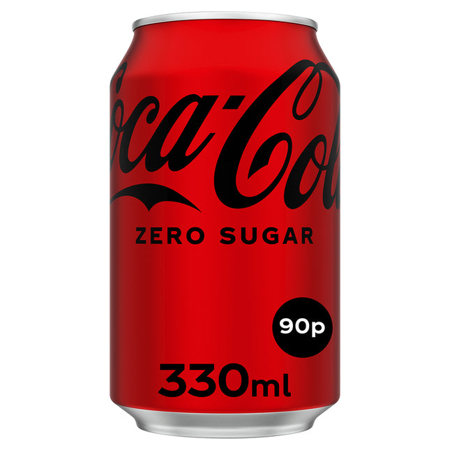 Coca Cola Zero Sugar PMP £0.90 330ml