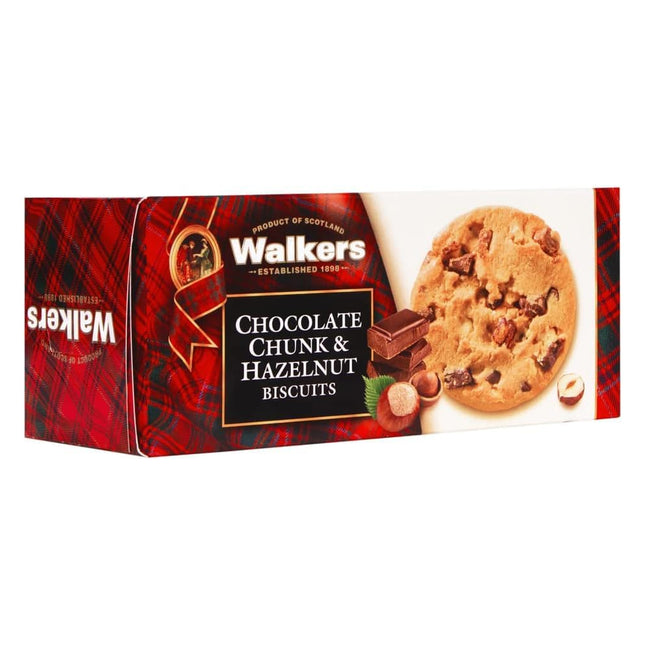 Walker's Shortbread Choc Chunk & Hazelnunt Biscuits 150g
