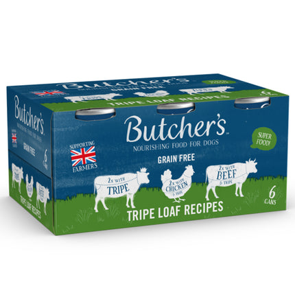 Butcher's Tripe Recipes Loaf in Jelly 6x400g