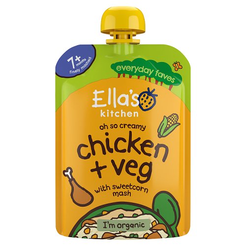 Ella's Kitchen S2 - Chicken & Corn Mash 130g