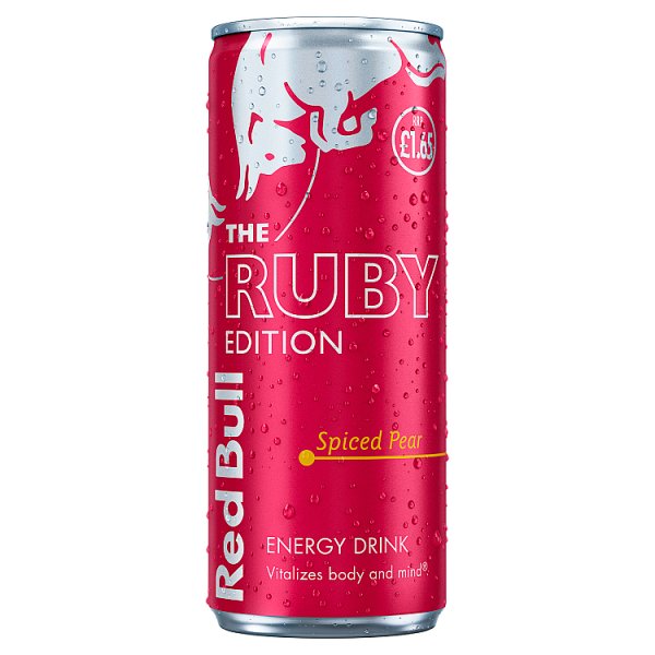 Red Bull Ruby Pear Can 250ml
