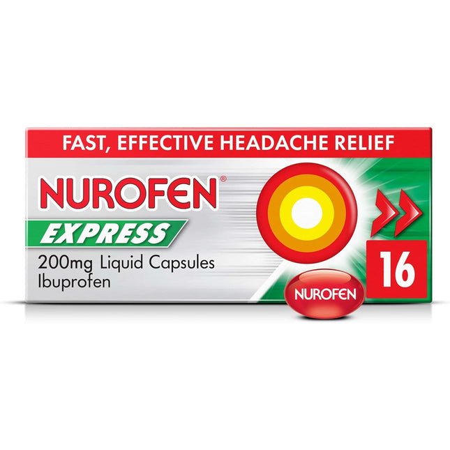 Nurofen Liquid Caps 16s