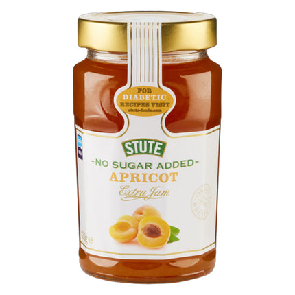 Stute Foods No Sugar Added Blackcurrant Jam 430g