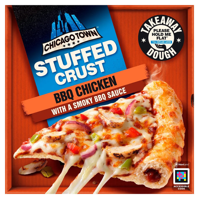 Chicago Town Takeaway Large Stuffed Crust Bbq Chicken 679G