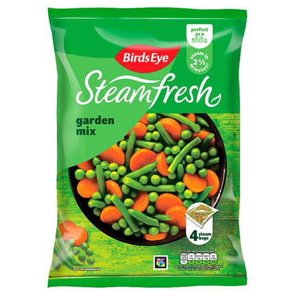 Birds Eye Steam Bags Classic Garden Mix 4Pk 540G