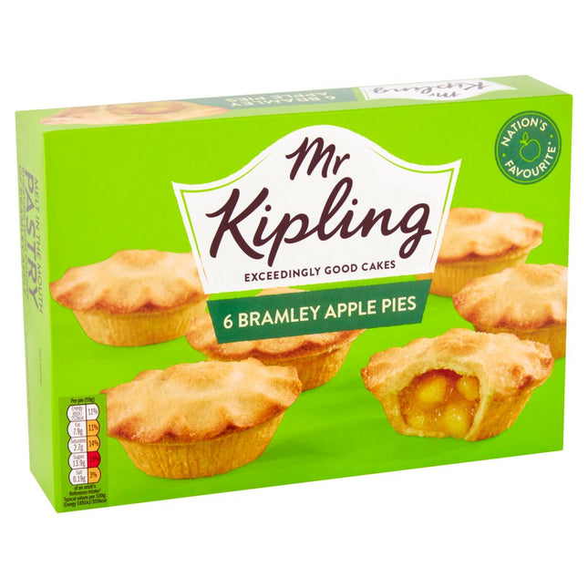Mr Kipling Apple Pies 6 Pack