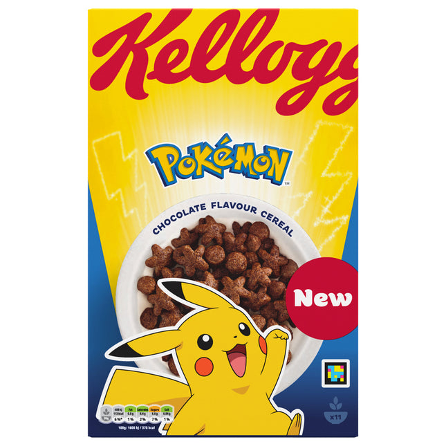 Kelloggs Pokemon Chocolate Cereal 350G