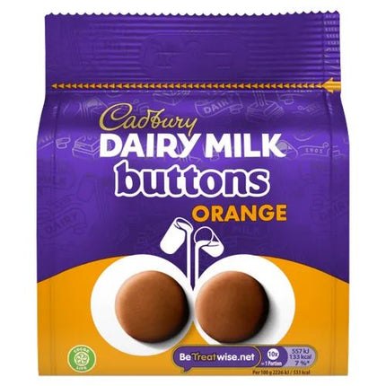 Cadbury Dairy Milk Orange Giant Buttons 85g