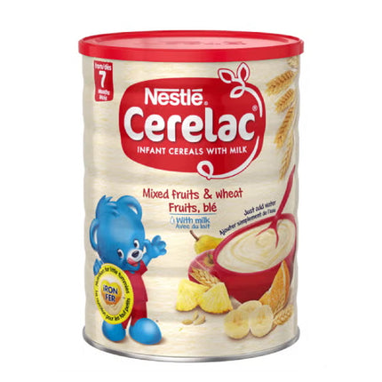 CERELAC Mixed Fruits & Wheat with Milk Infant Cereal 400g, 7m+