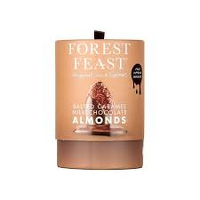 Forest Feast Caramel Chocolate Almonds Gift Cube 140g