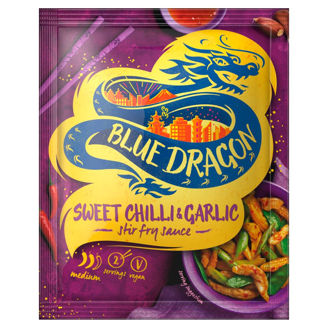 Blue Dragon Sweet Chilli & Garlic 120g